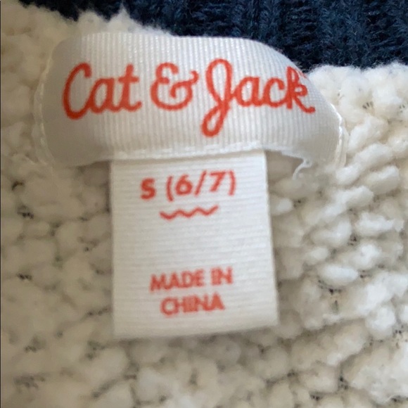 Cat and Jack Lined Sweater Vest - Picture 2 of 6